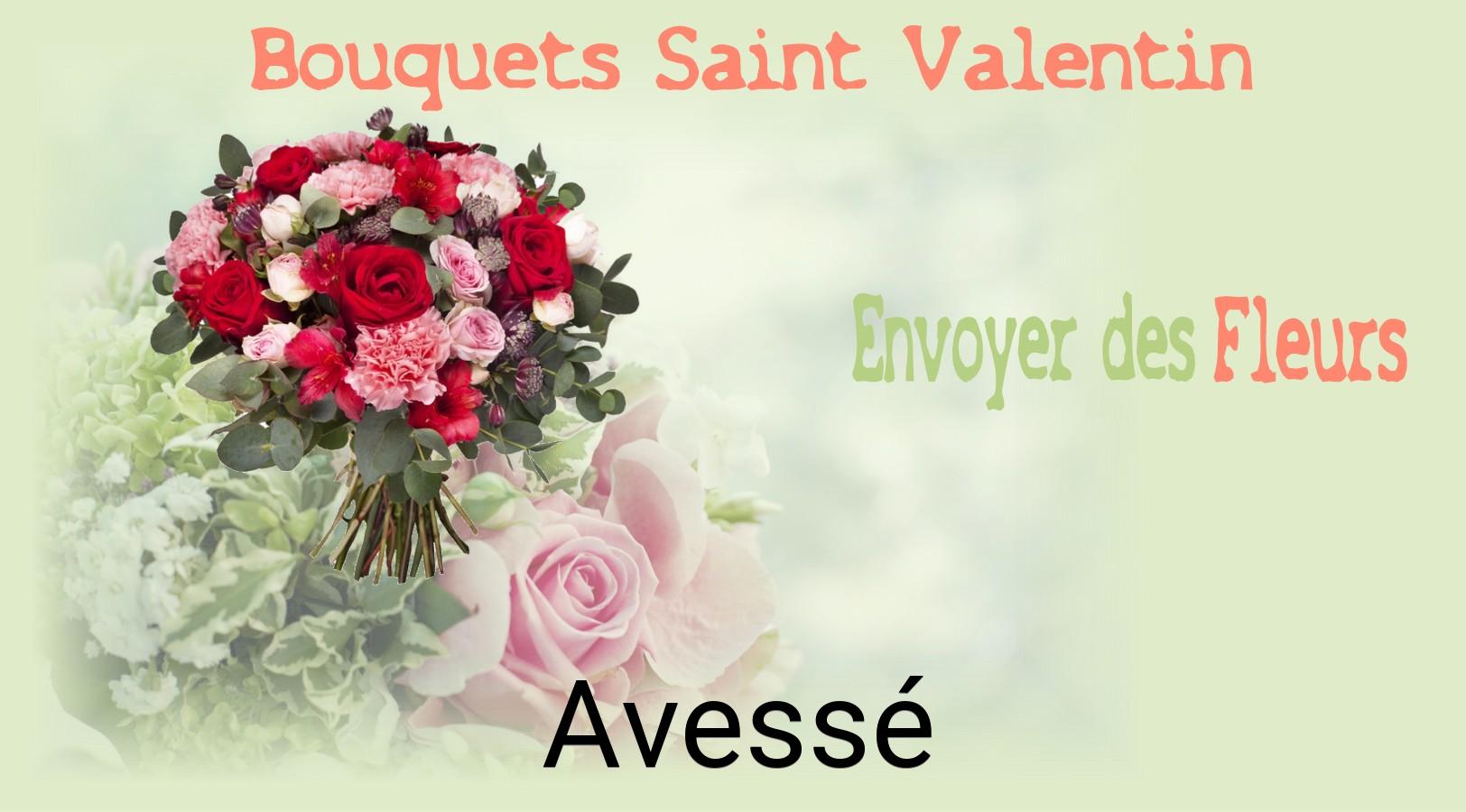 Roses de Saint-Valentin livrées à Avessé